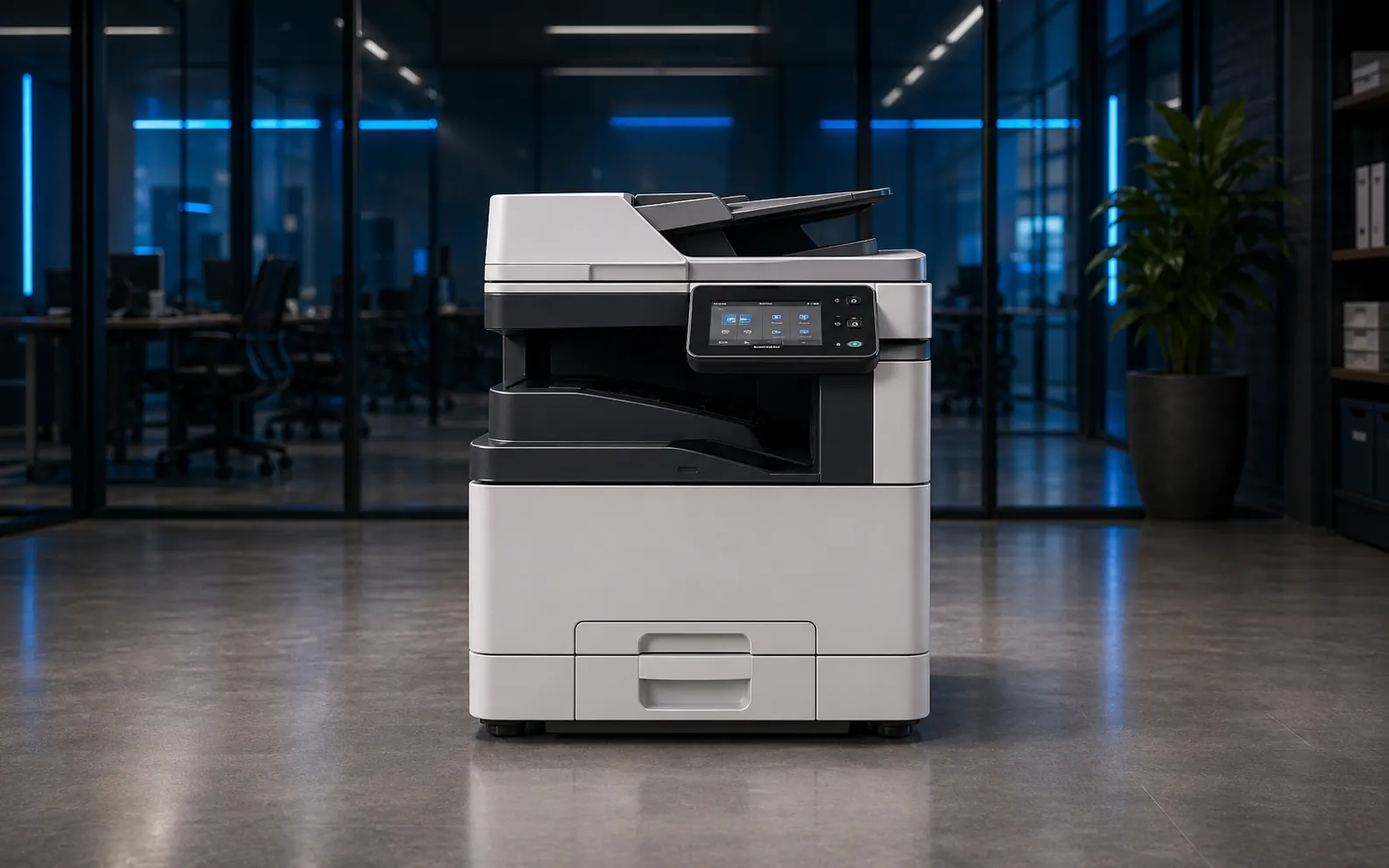 Mid-office black and white multifunction copier